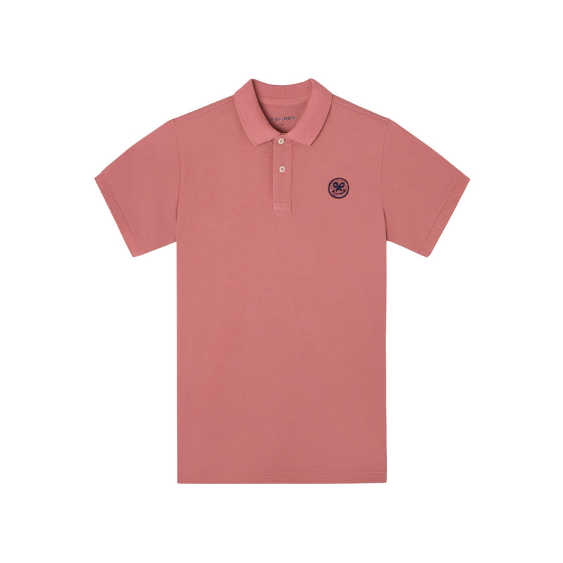 Polo Clasico Raqueta Smile Coral Medio | Silbon