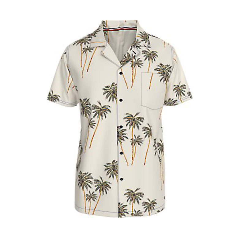 Tommy Hilfiger Camisa Bowling Shirt Print
