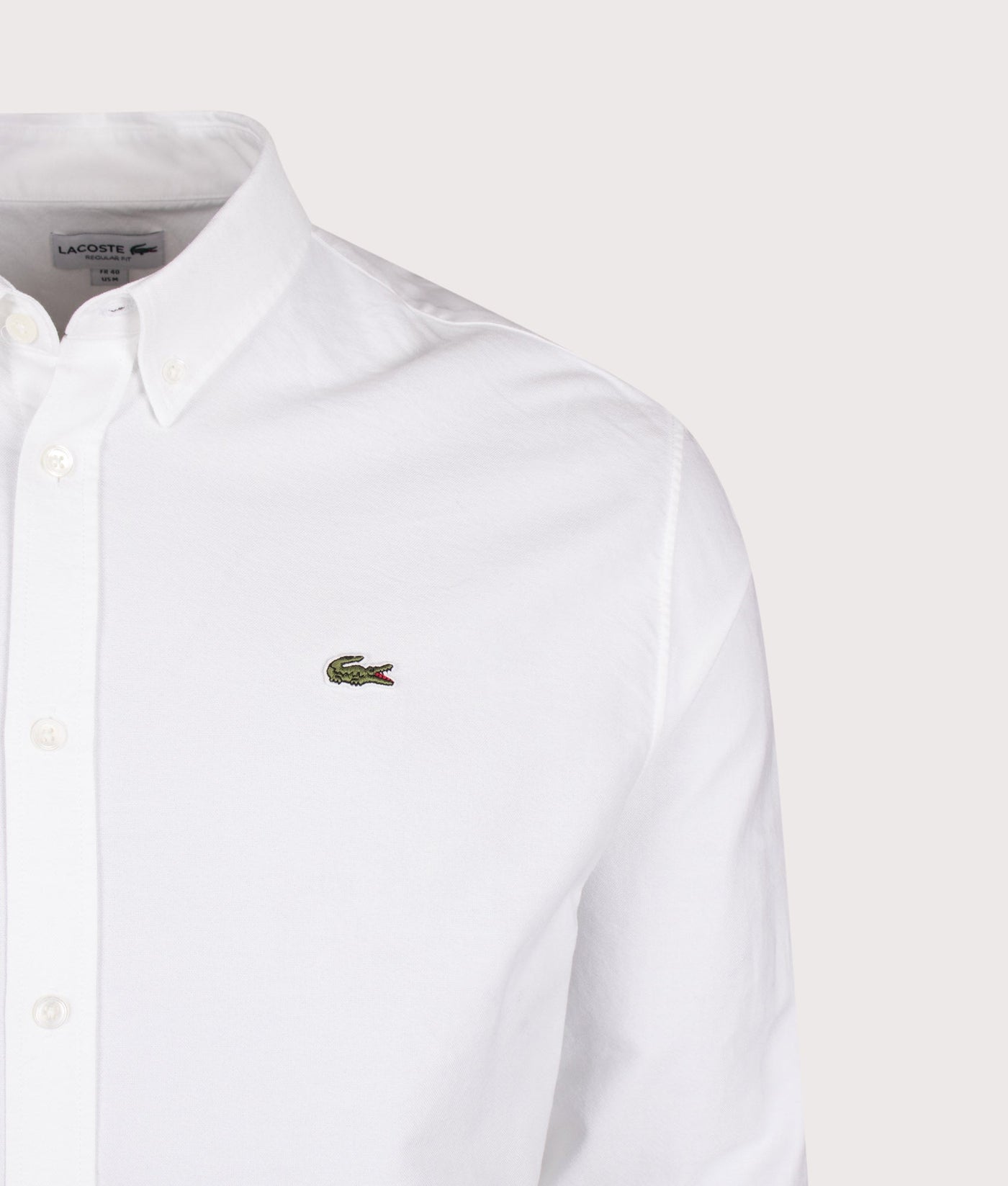 Camisa Oxford Regular Fit Blanca CH8800 | Lacoste · imagen 2