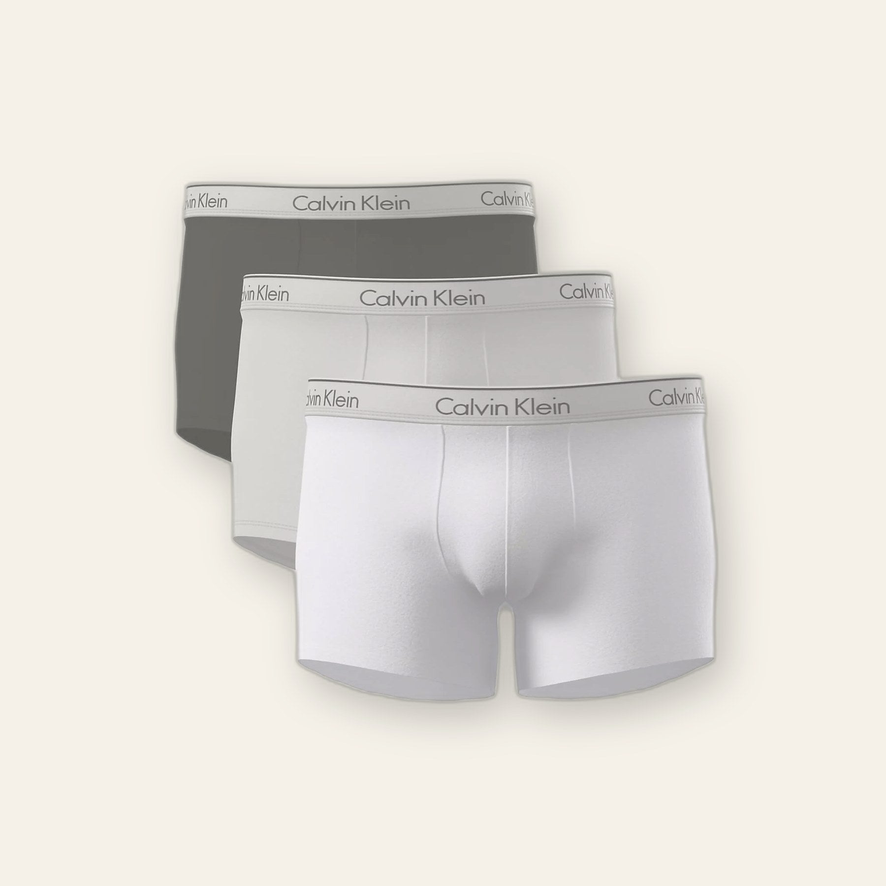 Calzoncillos Calvin Klein Hombre Trunk 3Pk · Azul Azul marino · imagen 2