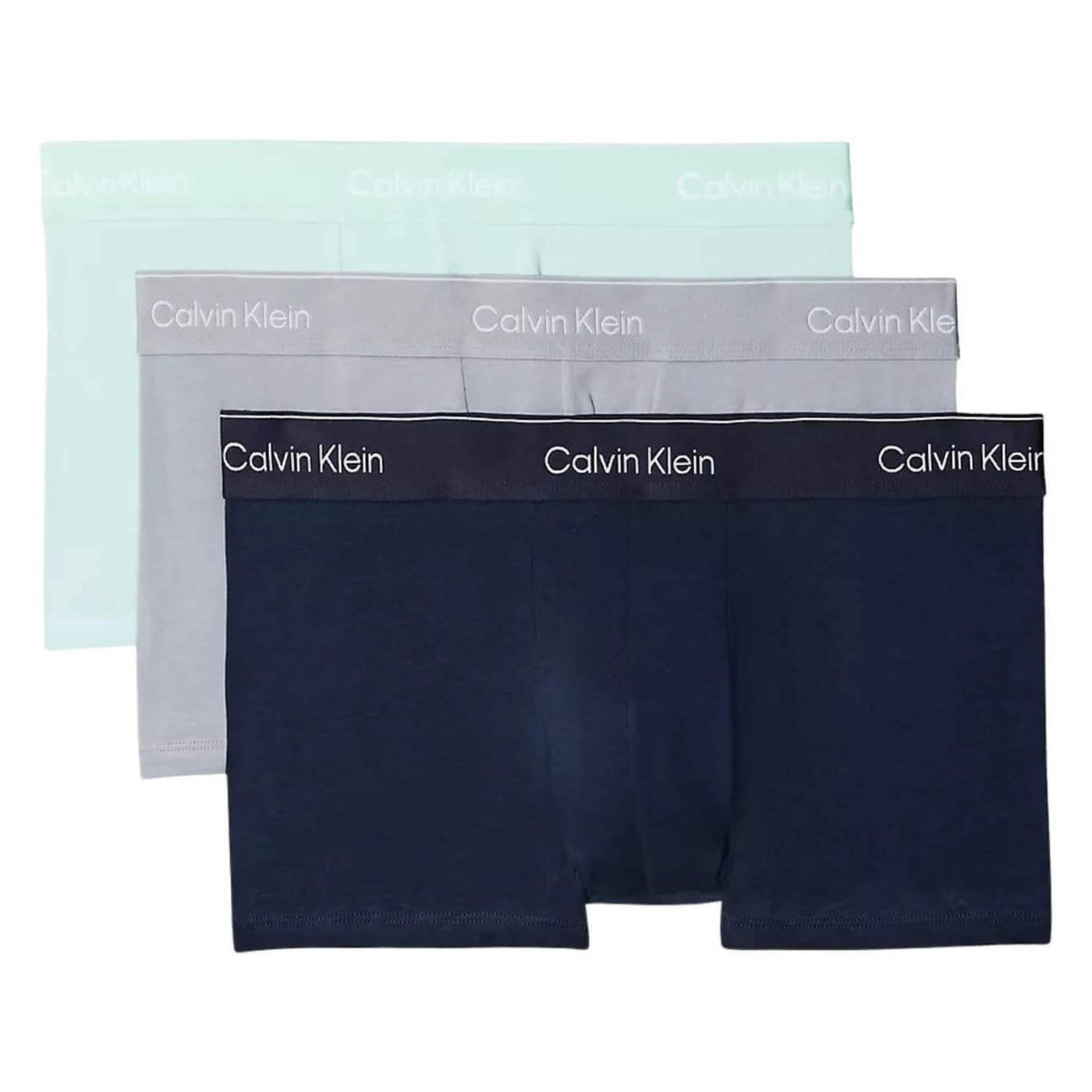Calzoncillos Calvin Klein Hombre Low Rise Trunk 3Pk · Negro Gris · imagen 14