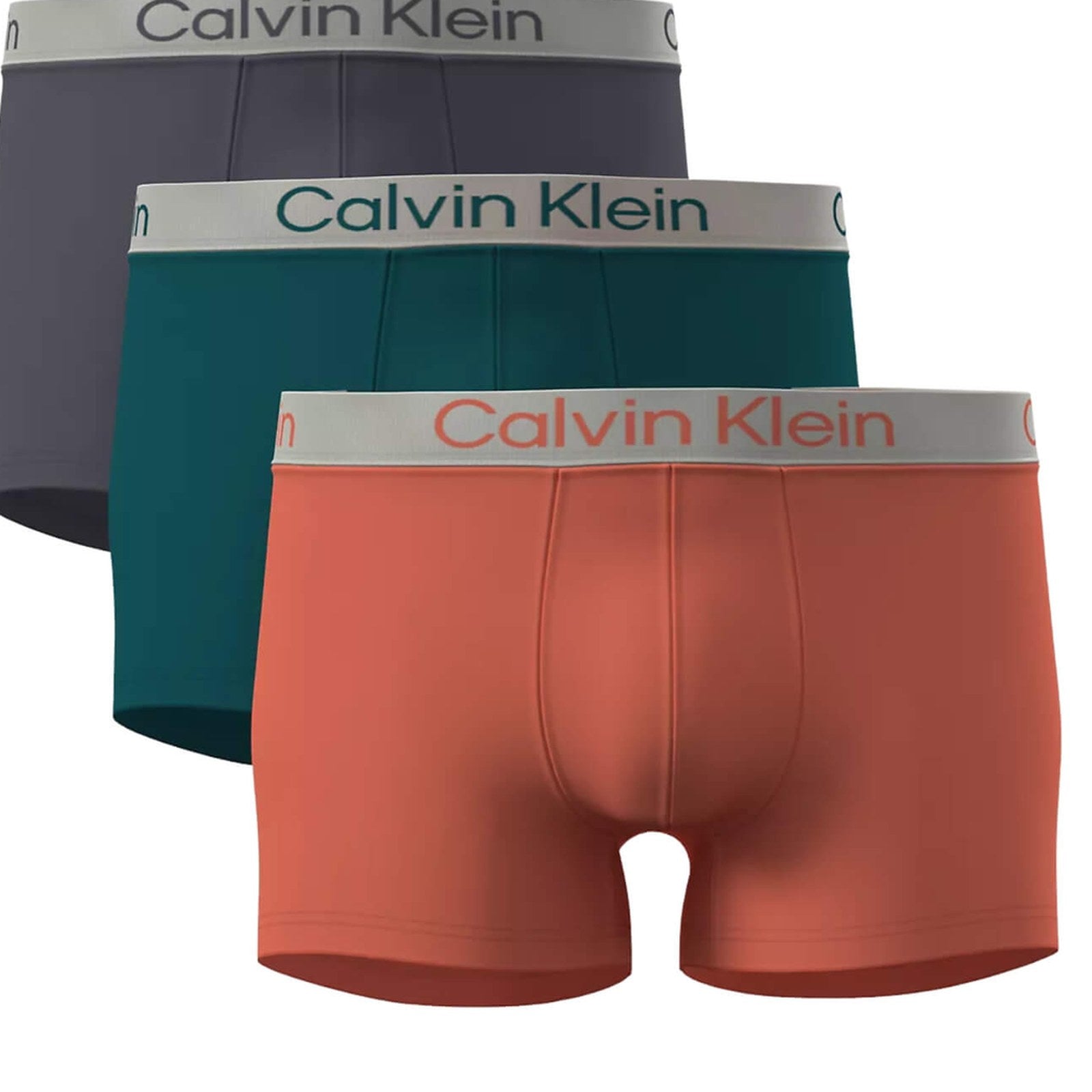 Calzoncillos Calvin Klein Hombre Low Rise Trunk 3Pk · Negro Gris · imagen 17