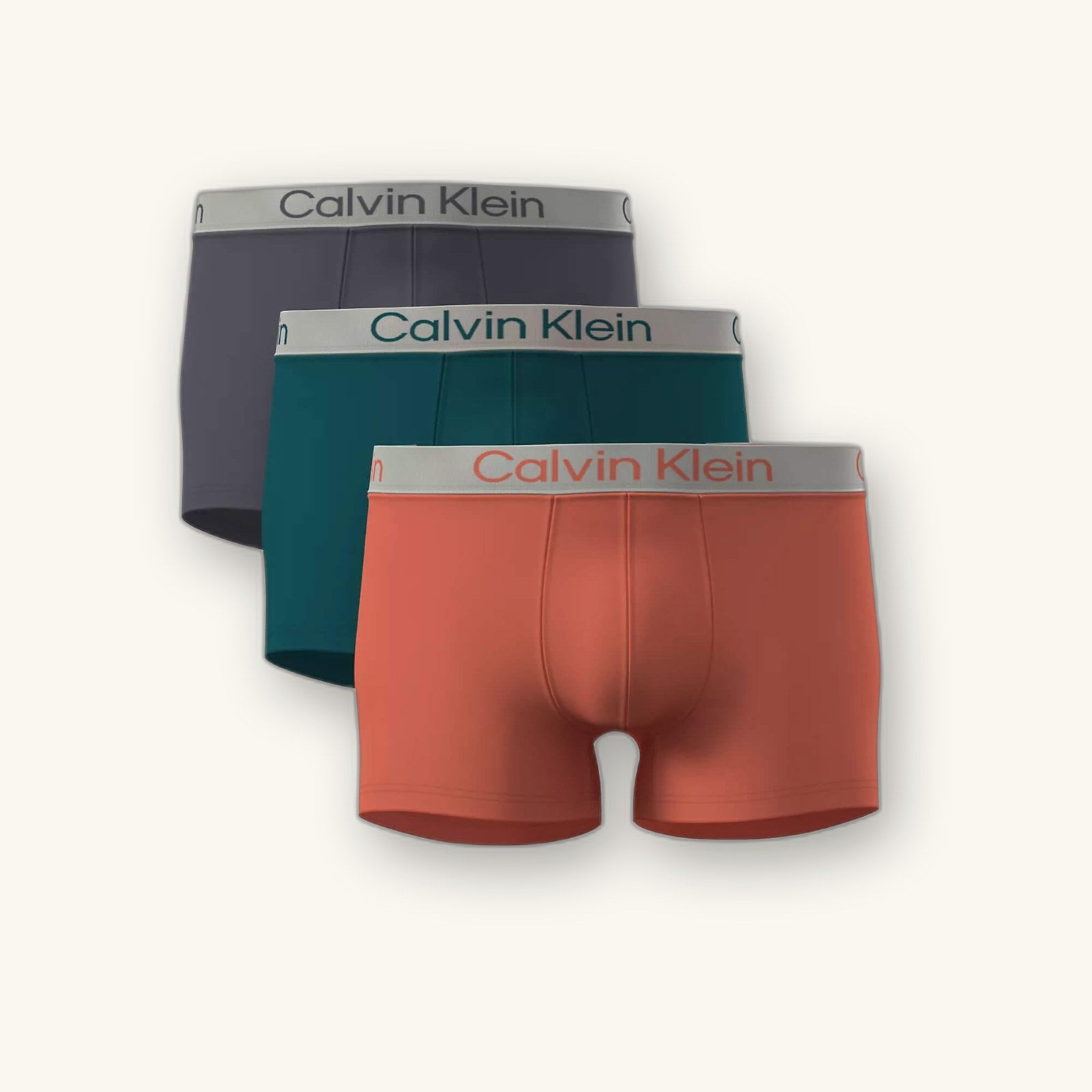 Calzoncillos Calvin Klein Hombre Low Rise Trunk 3Pk · Negro Gris · imagen 19