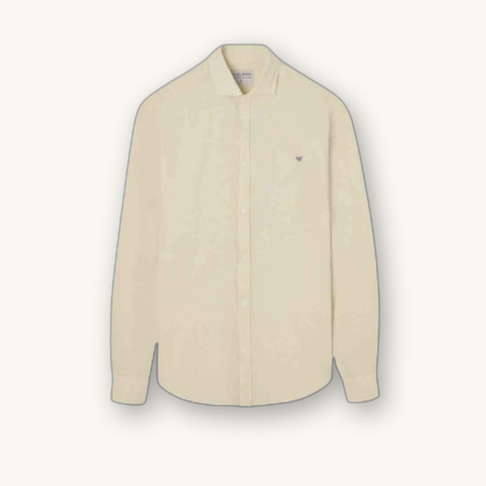 Camisa Polera Sport Lino Dye Blanco | Silbon · imagen 5