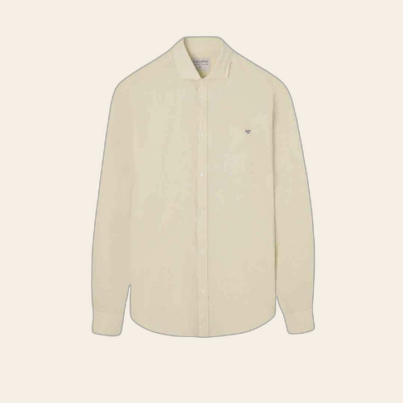 Camisa Polera Sport Lino Dye Blanco | Silbon · imagen 4