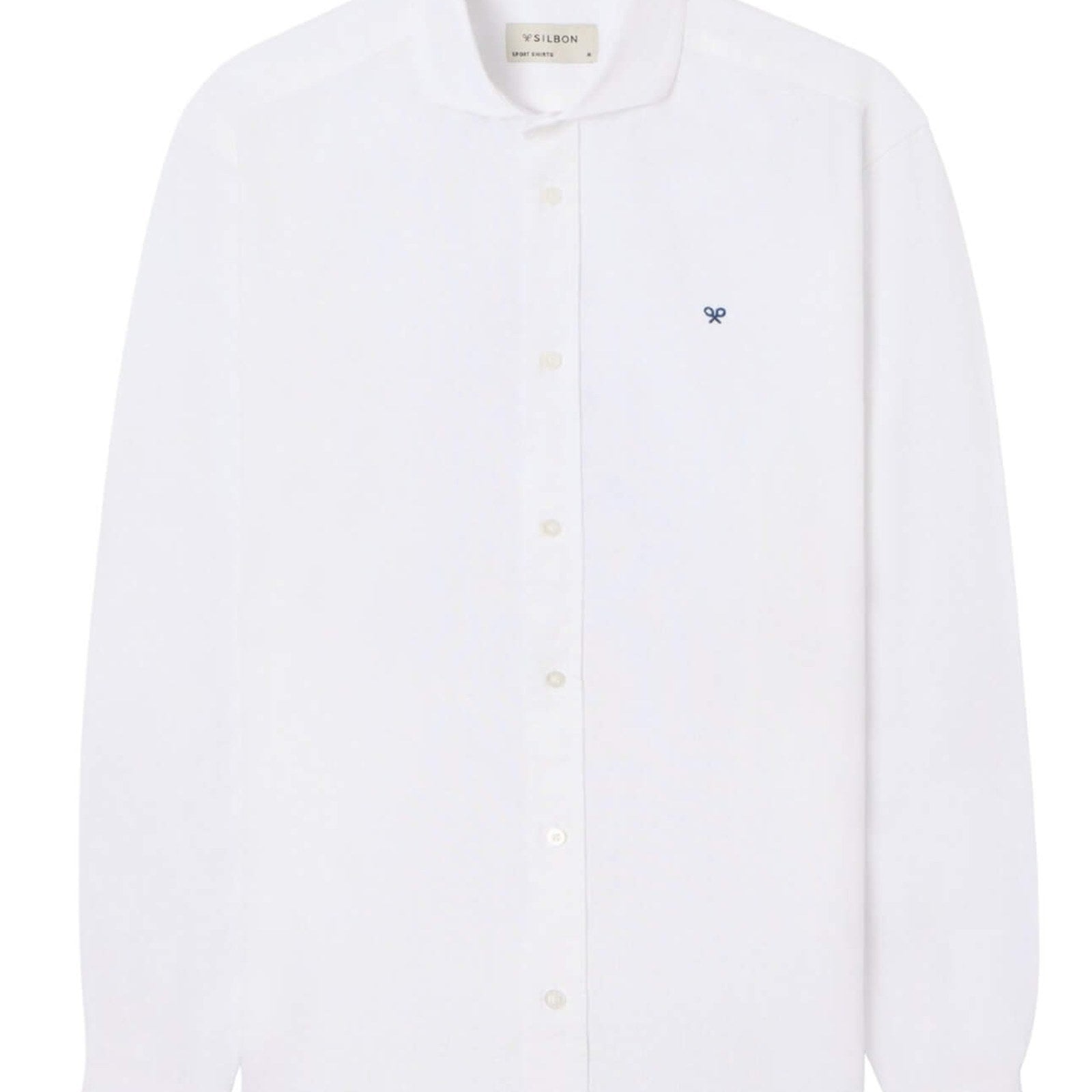 Camisa Polera Sport Lino Dye Blanco | Silbon · imagen 8