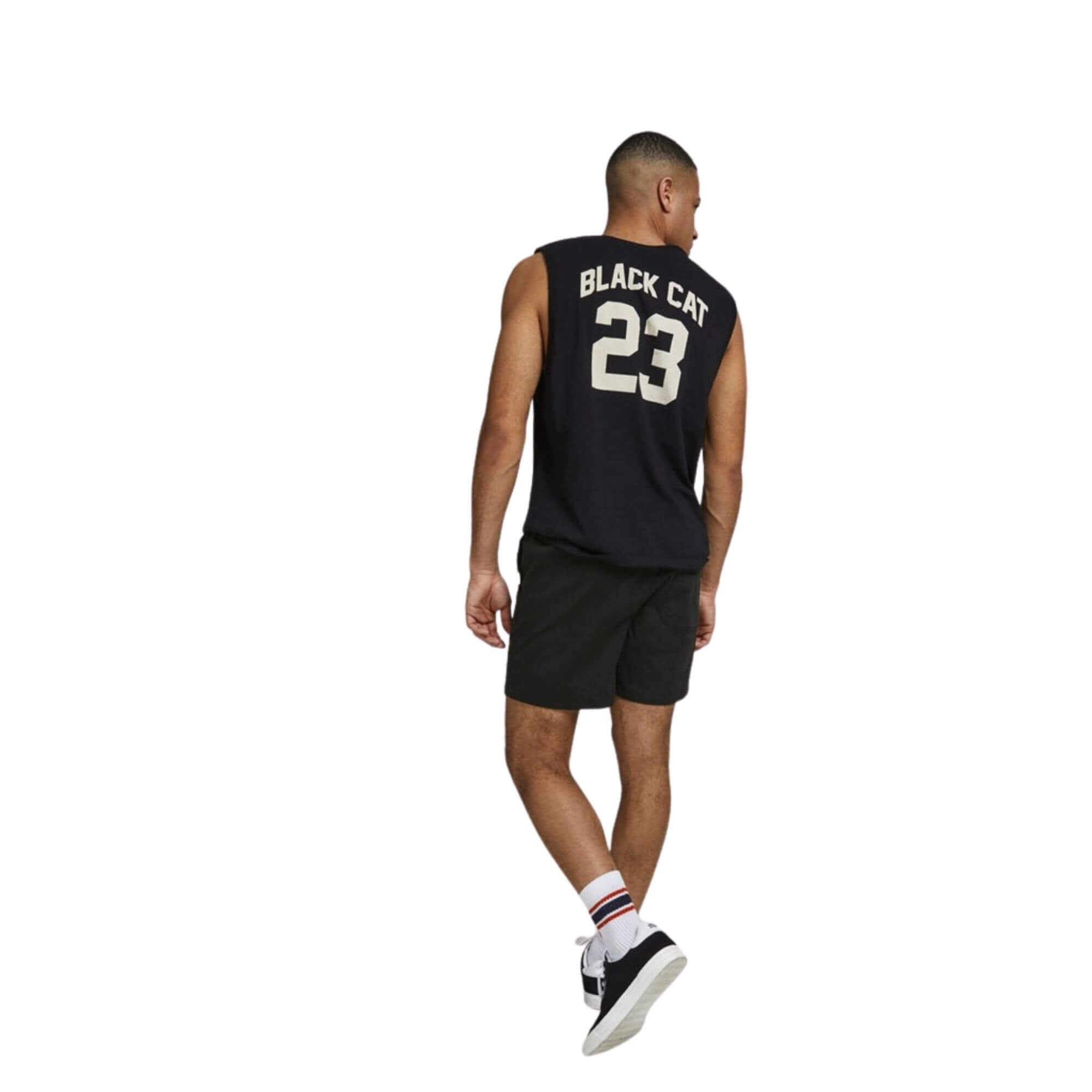 Pantalon Cortos Jpstjeff Jjjogger Shorts Lc Black | Jack & Jones · imagen 5