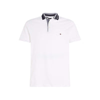 Thumbnail for Mw0Mw31679Ybr Polos Tommy Hilfiger Hombre Mouline Contrast Nk Slim Polo