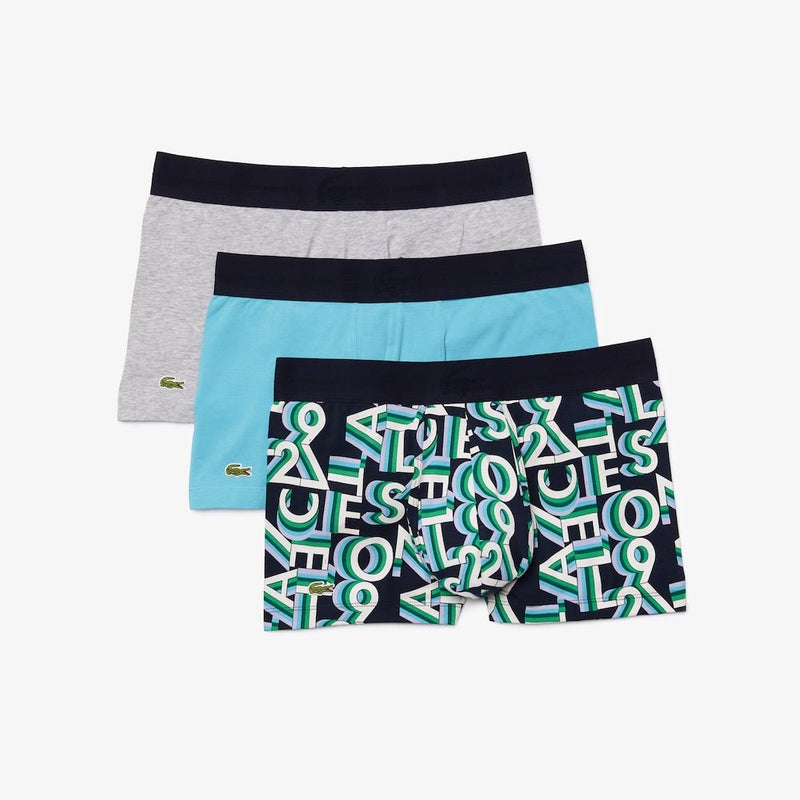 Calzoncillos 5H7619Vxb Boxer Pack Trunk Azul | Lacoste