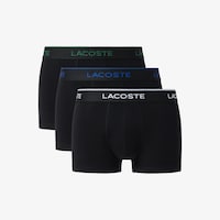 3-Pack Stretch Cotton Trunks Black/White-Captain-Green 5H4967-00 | Lacoste · imagen 1