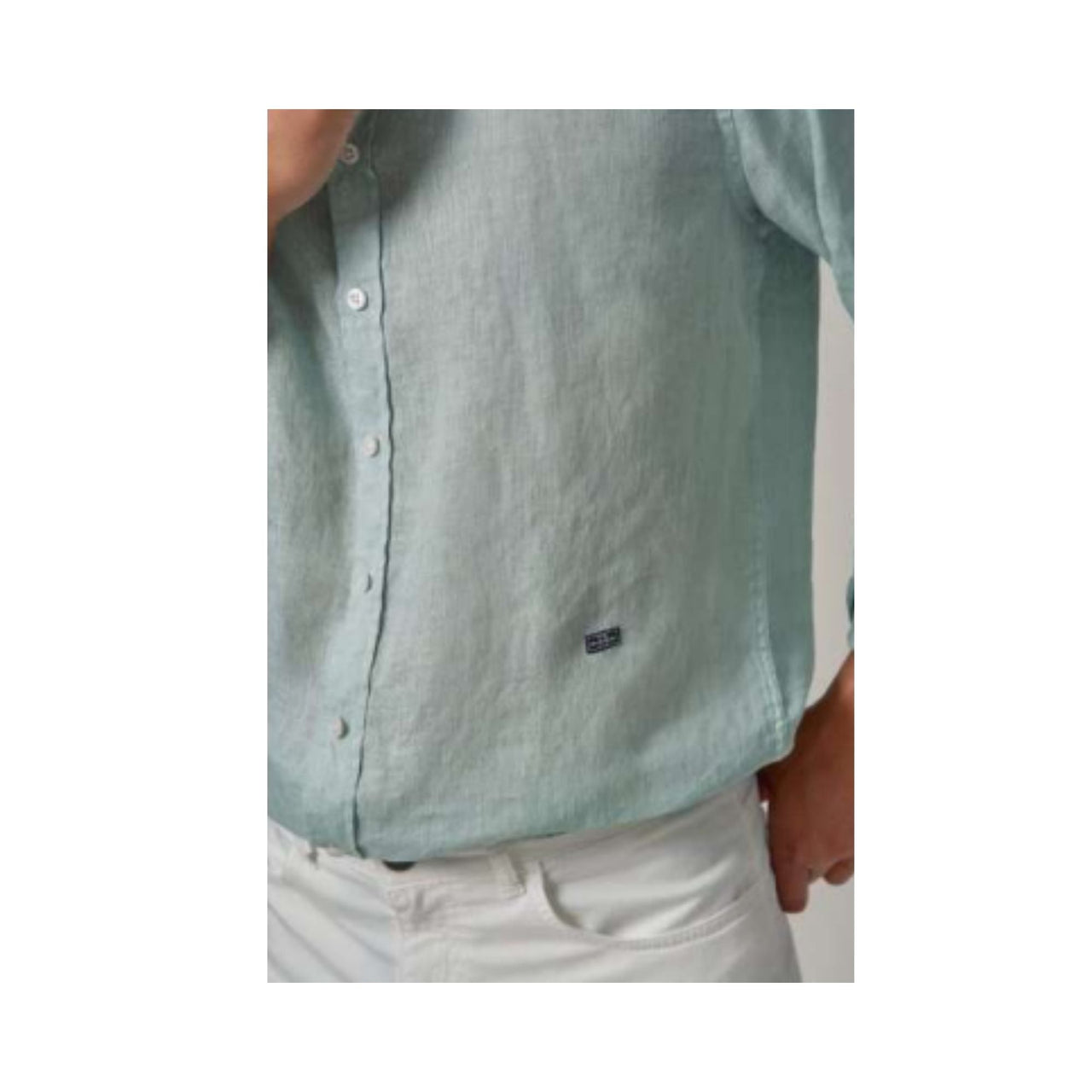 THE LINO CAMISA VERDE FORMENTERA Camisa the brubaker the lino camisa verde formentera