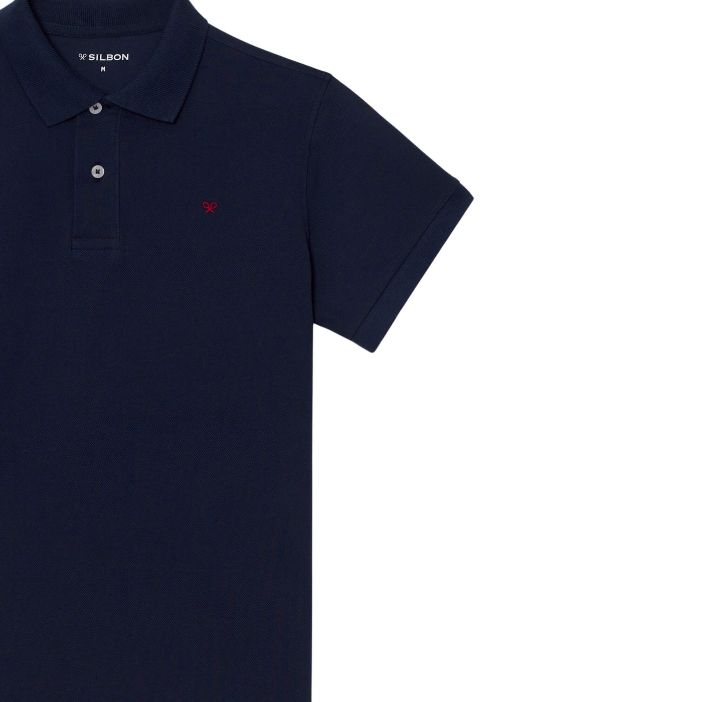 Polo Clasico Liso Azul Marino | Silbon · imagen 7