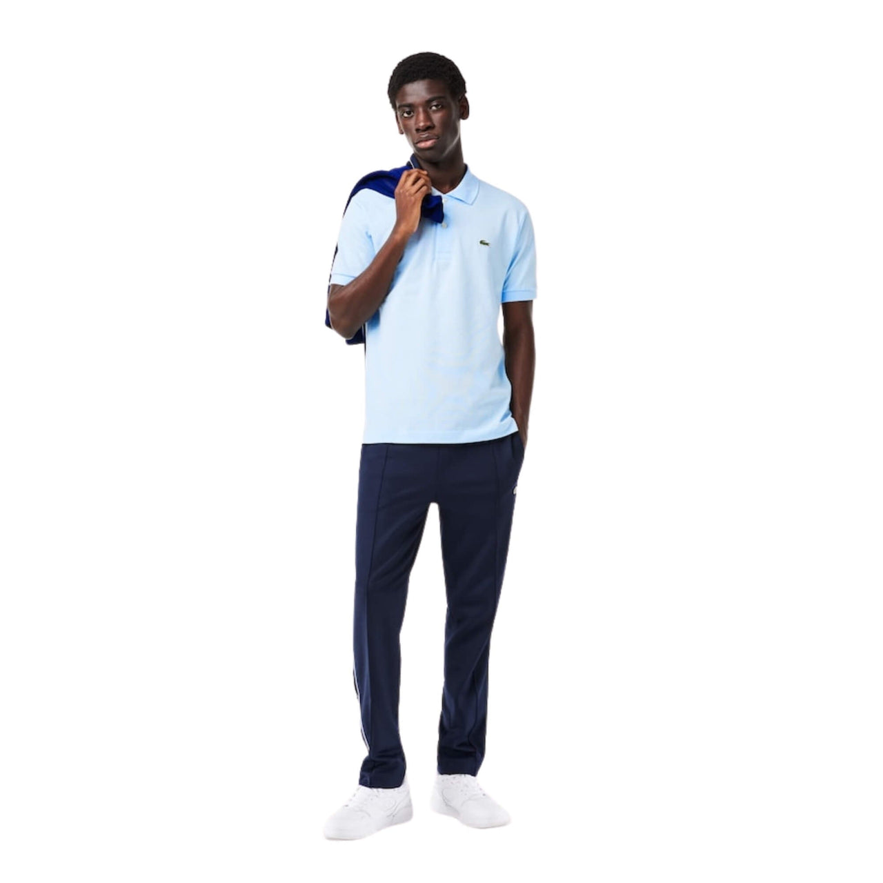 L1212T01 Polos Lacoste Hombre L1212 - Short Sleeved Ribbed Collar Shirt