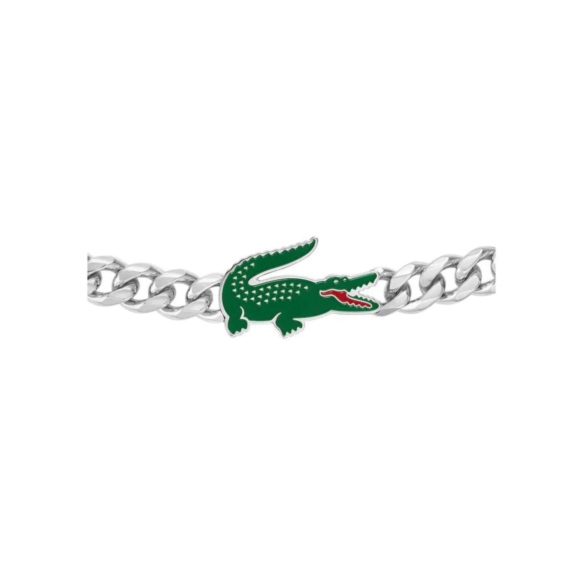Bisuteria Lacoste Hombre Arthur 2040226 - Acero Plata · imagen 3