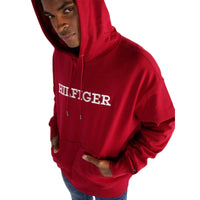 Thumbnail for Mw0Mw33635Xjv Sudaderas Tommy Hilfiger Hombre Wcc Monotype Embro Hoody