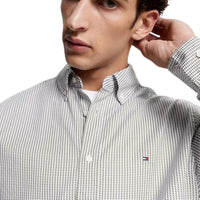 Thumbnail for Mw0Mw328300H7 Camisas Tommy Hilfiger Hombre Natural Soft Flex Print Rf Shirt