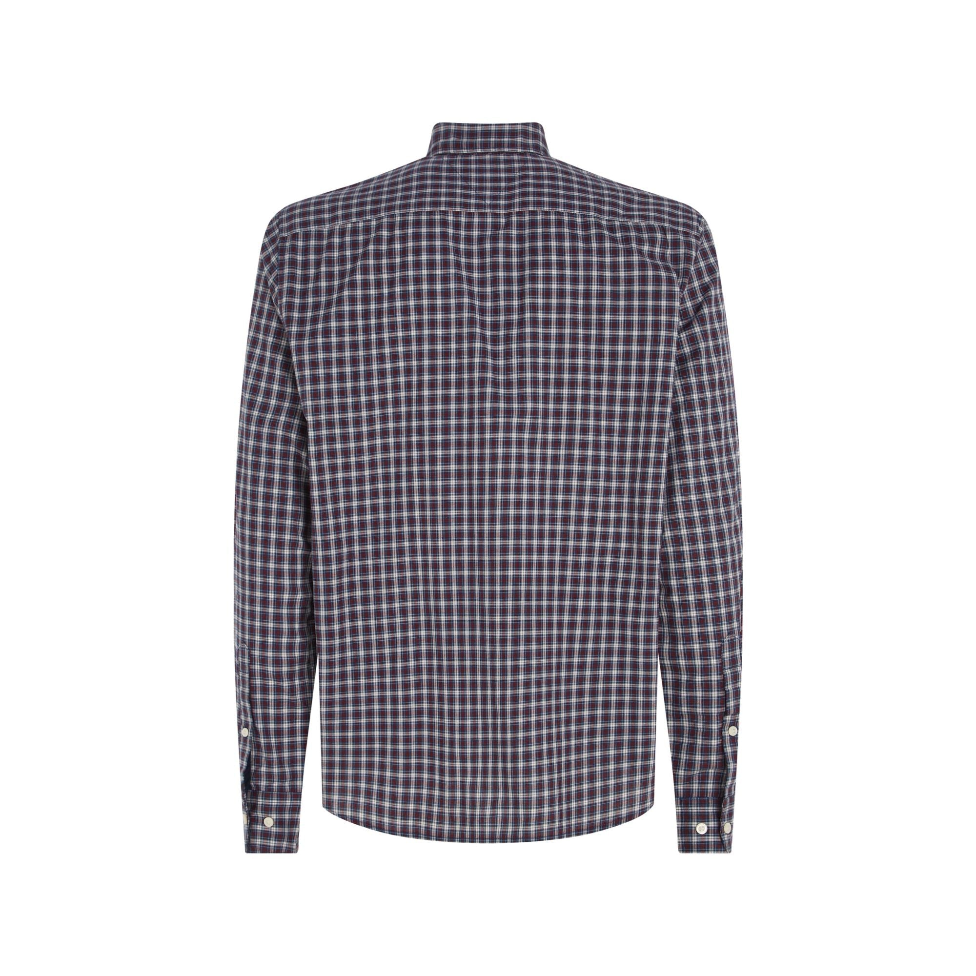 Tommy Hilfiger Camisa Nat. Soft Flex Mini Tartan Rf · Gris Azul marino · imagen 4