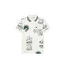 Thumbnail for Polos Lacoste Niño Short Sleeved Ribbed Collar Shirt
