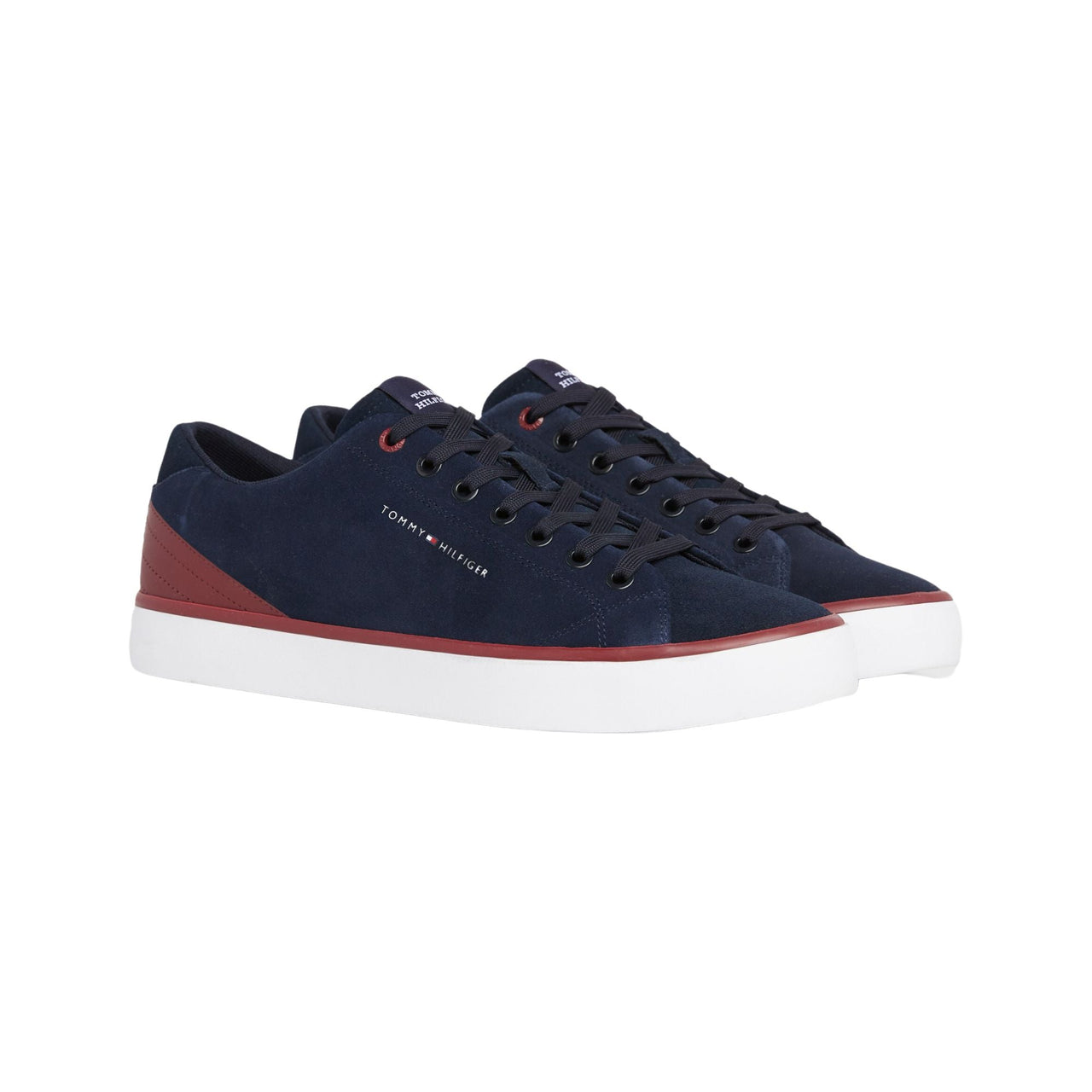 Fm0Fm04817Dw5 Zapatillas Tommy Hilfiger Hombre Th Hi Vulc Core Low Suede