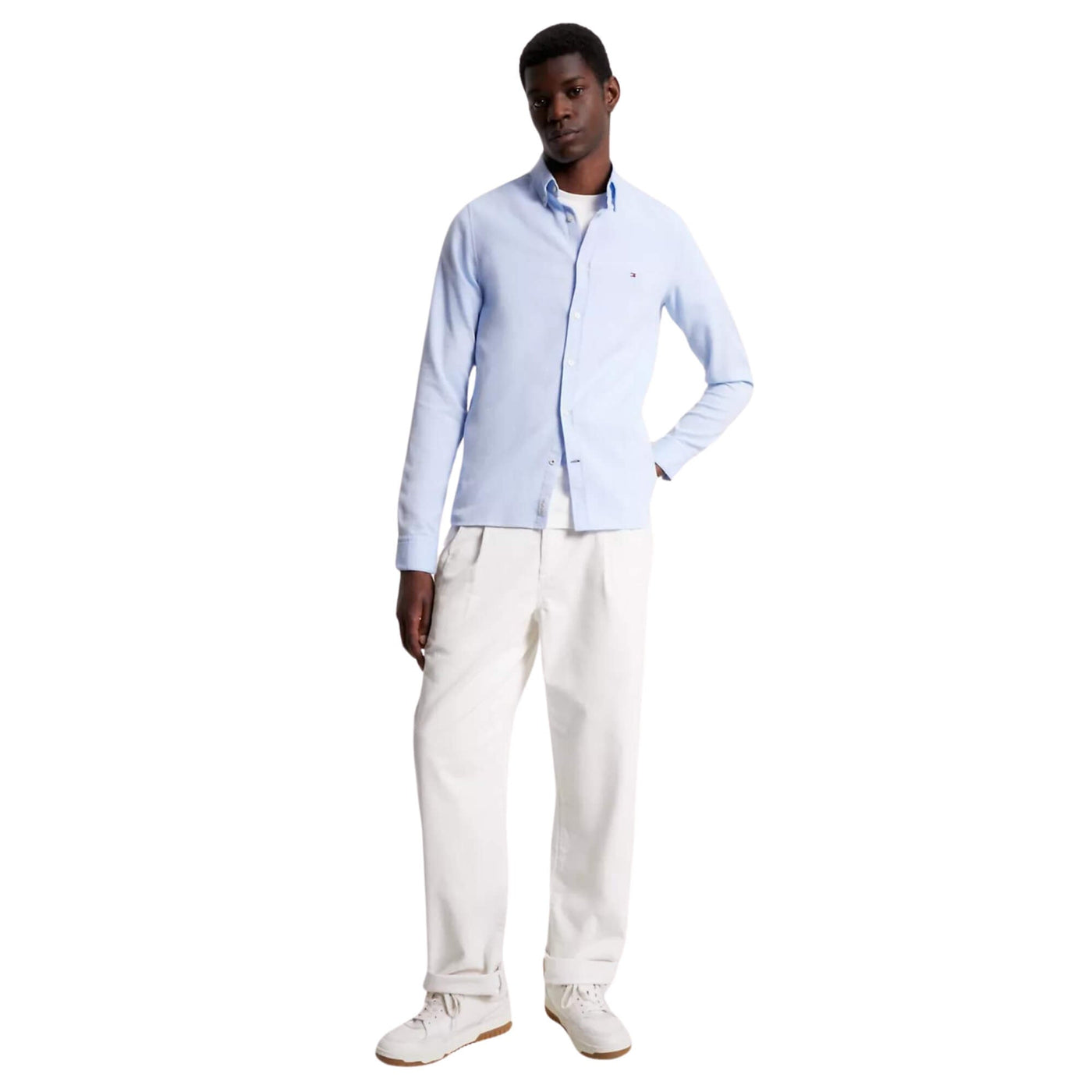 Camisa Tommy Hilfiger Hombre Brushed Dobby Slim Fit · imagen 2