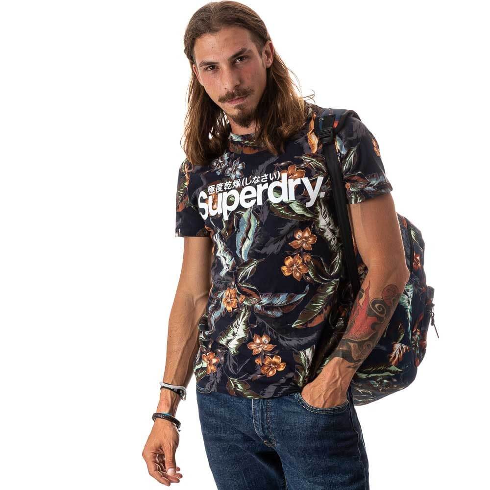 SUPER 5'S TEE SUPERDRY