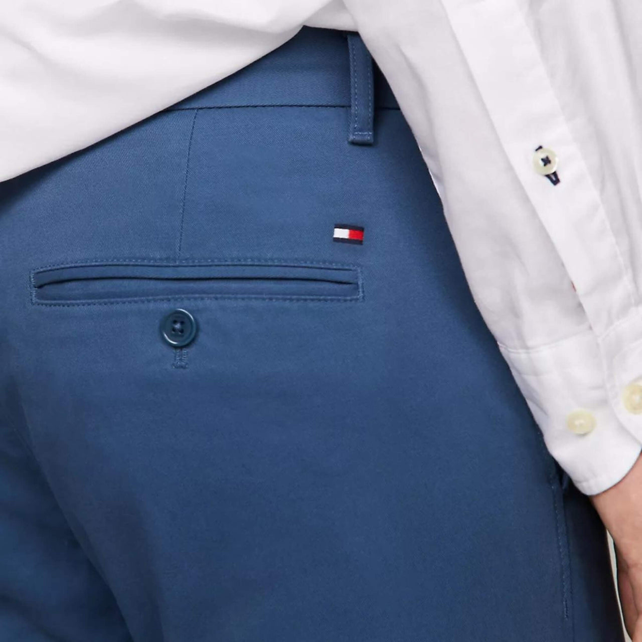 Mw0Mw26619Dbz Pantalones Tommy Hilfiger Hombre Bleecker Chino 1985 Pima Cotton