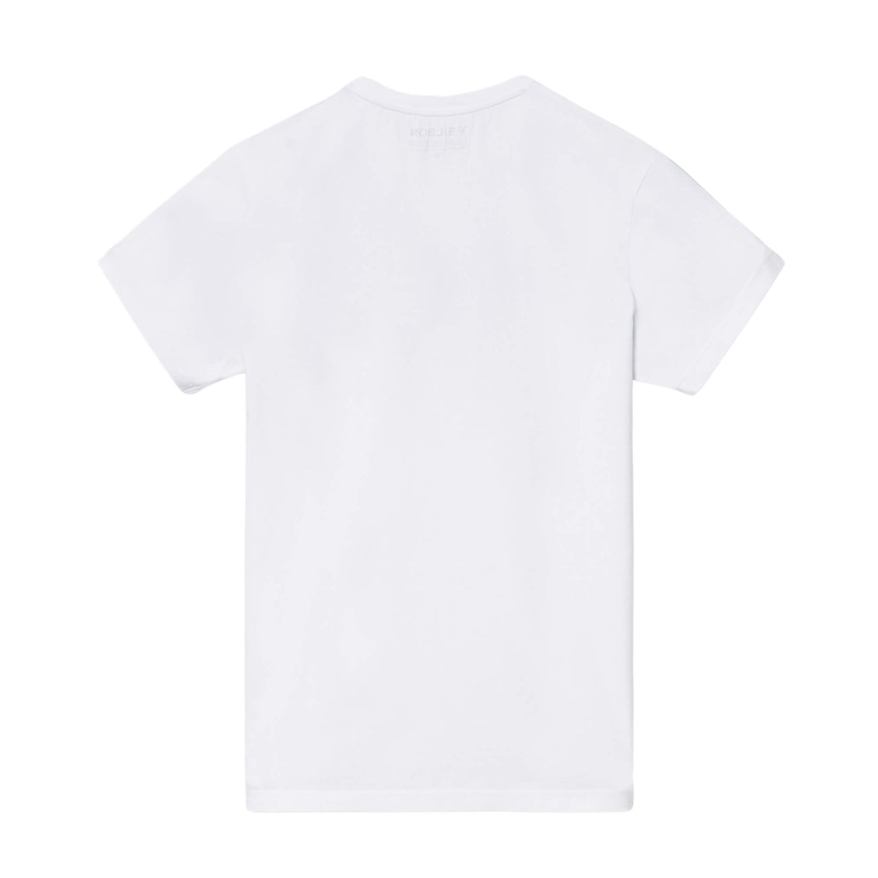 124611 Camiseta Silbon Hombre Raqueta Media Blanca