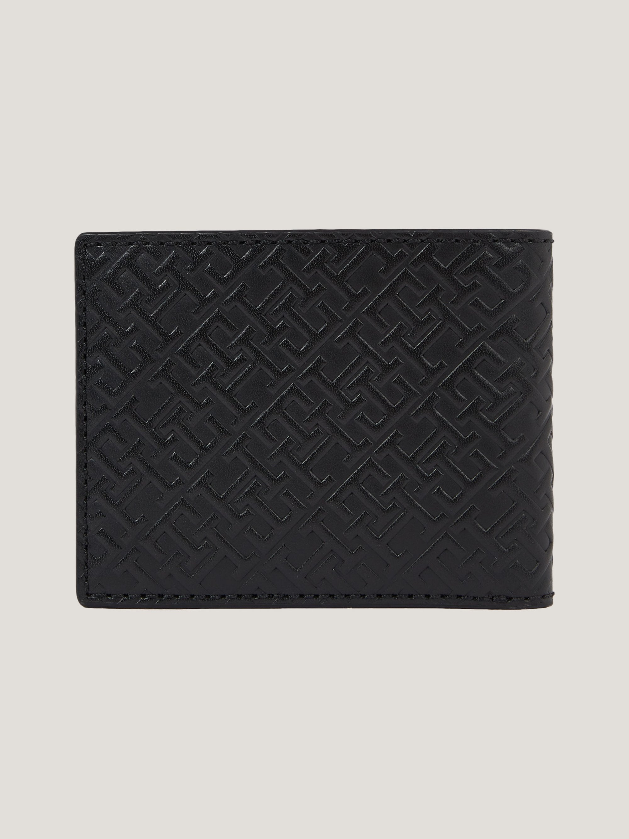 Carteras Tommy Hilfiger Hombre Th Mono Leather Mini Cc Wallet · imagen 2
