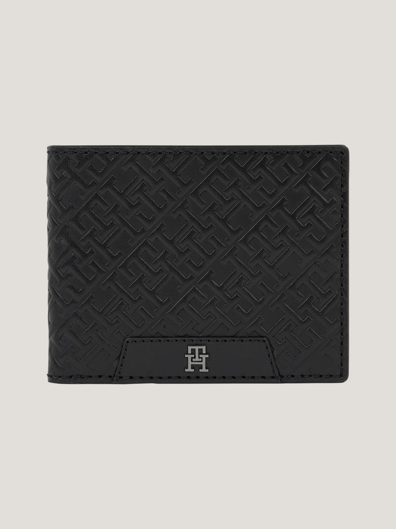 Carteras Tommy Hilfiger Hombre Th Mono Leather Mini Cc Wallet