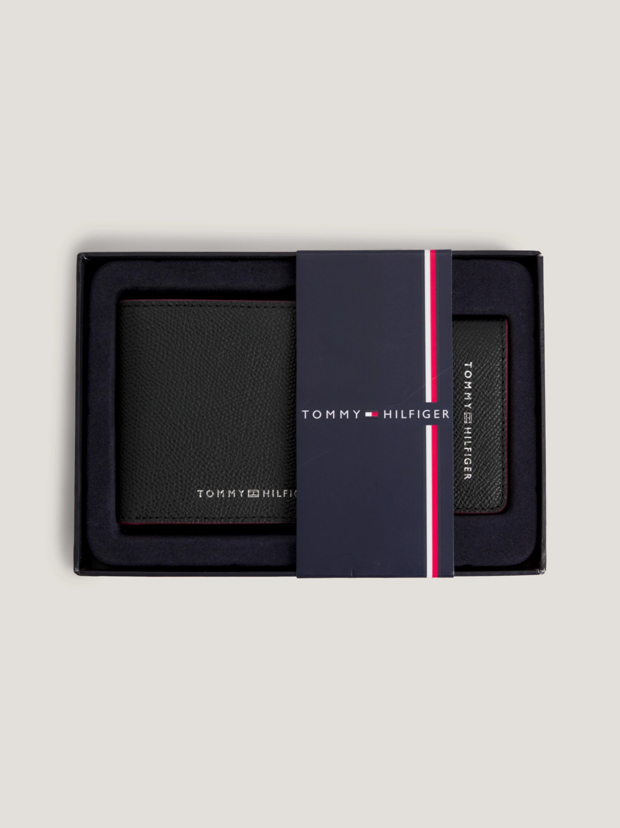 Tommy Hilfiger Cartera Mini Cc Wallet Money Clip - Piel Premium · imagen 1