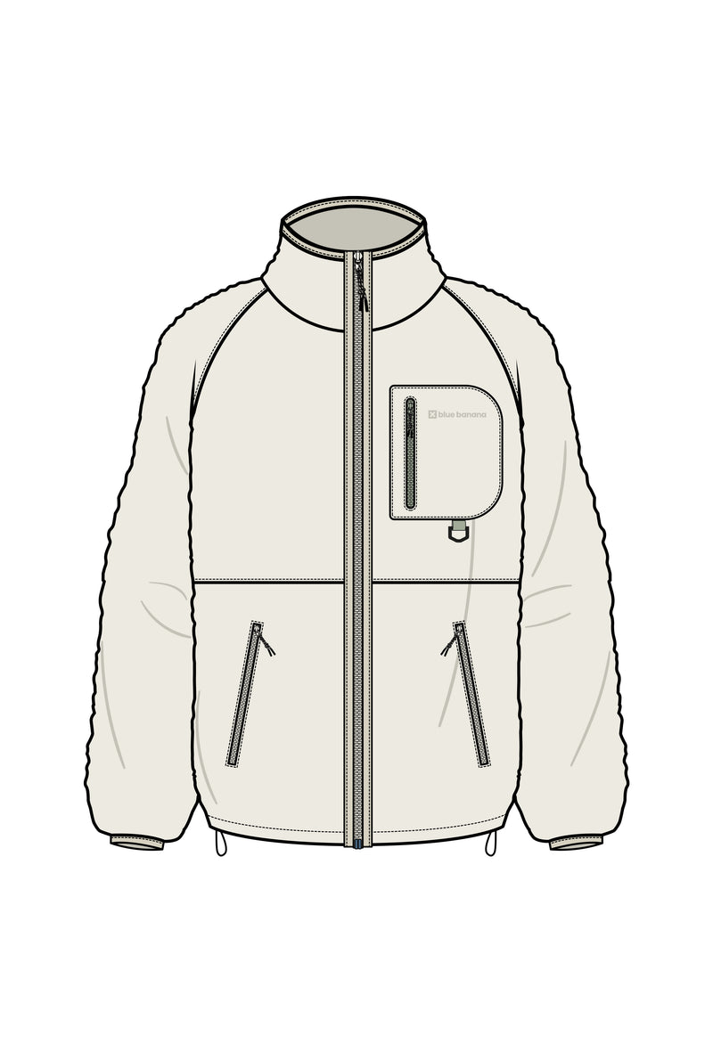 Chaqueta Core Blanco Roto | Blue Banana