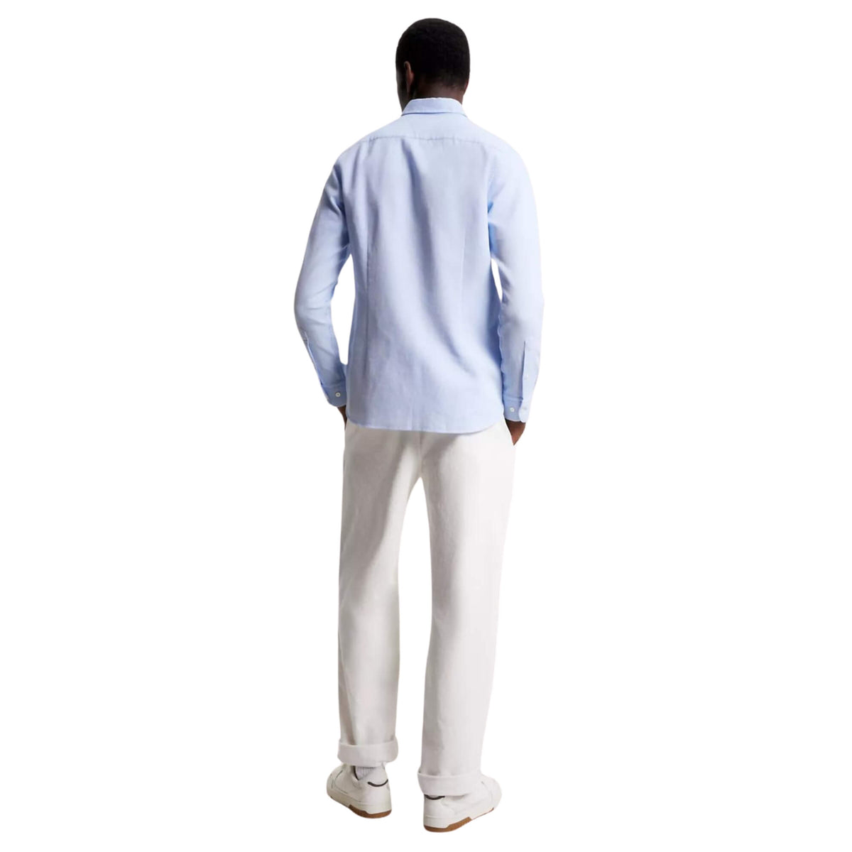 Camisa Tommy Hilfiger Hombre Brushed Dobby Slim Fit · imagen 10