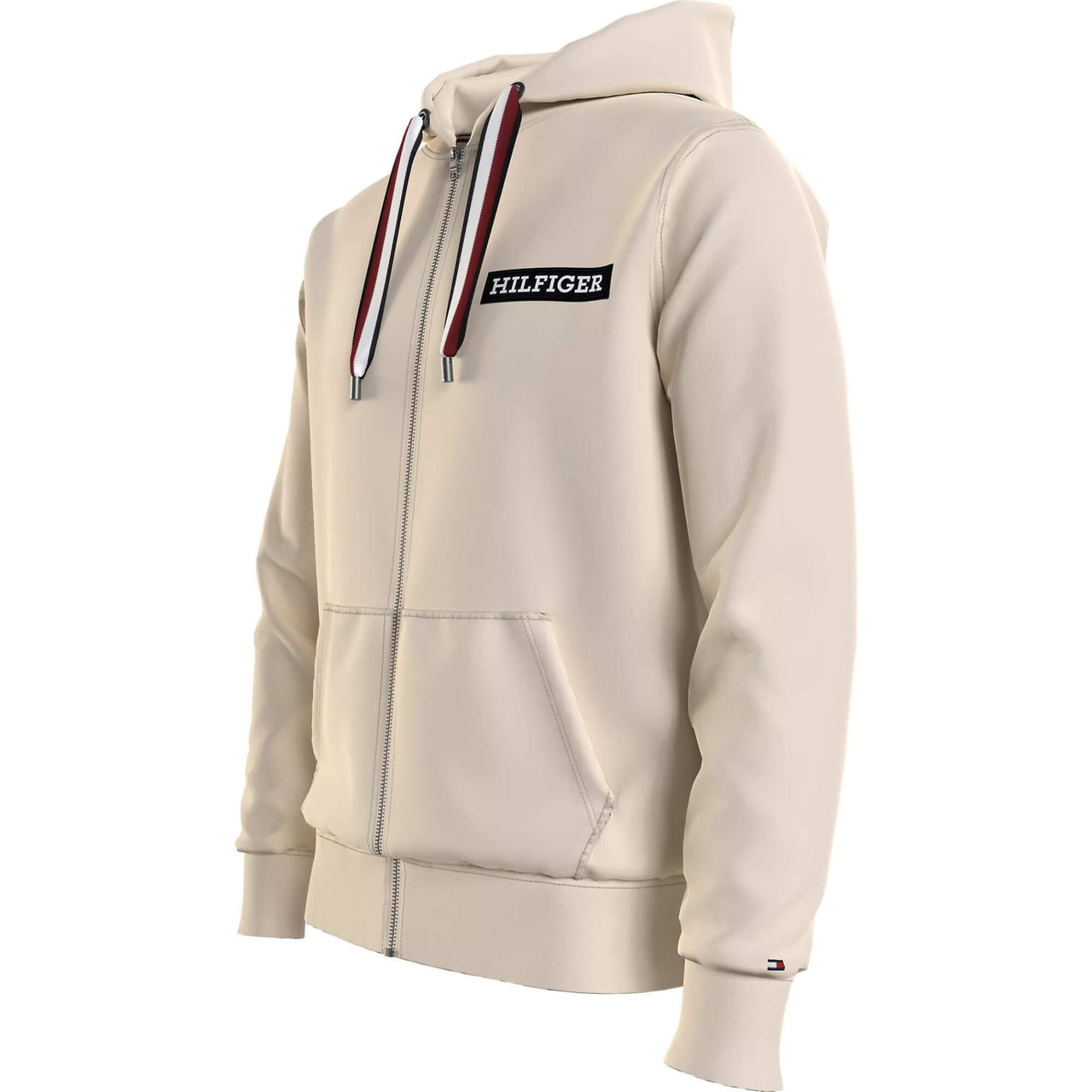 Mw0Mw33658Aef Sudaderas Tommy Hilfiger Hombre Global Stripe Hooded Zip Thru