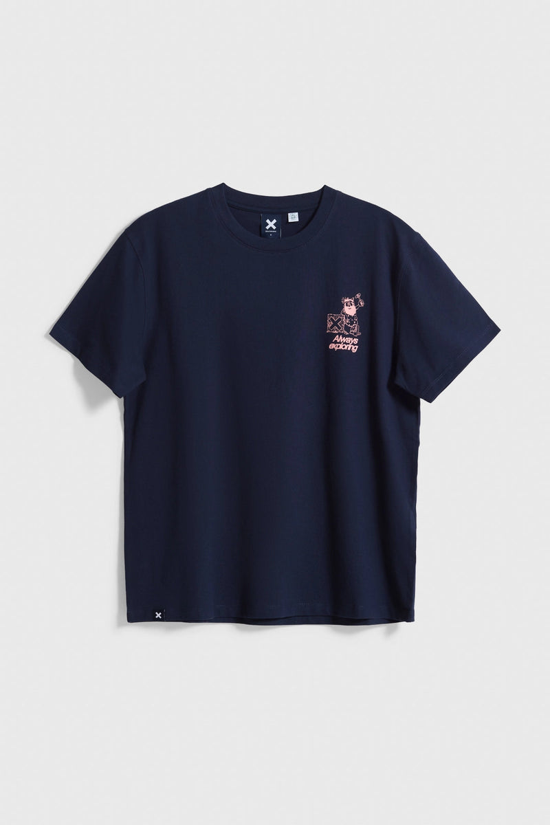 Camiseta Cavern Azul Marino | Blue Banana