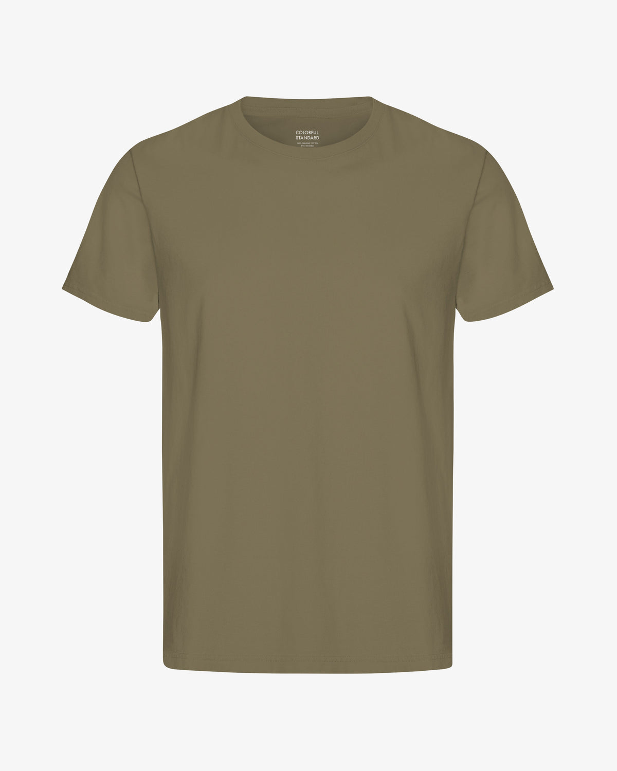 Camiseta Clasica Organica Verde Oliva Empolvado | Colorful Standard · imagen 1