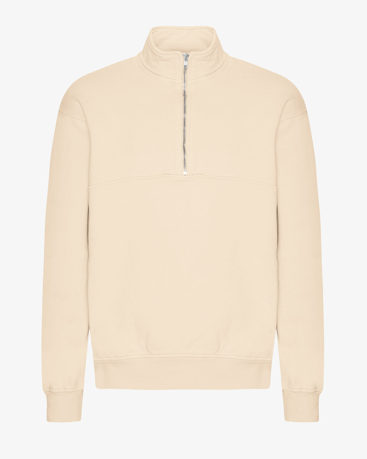 Jersey Quarter Zip Organico Blanco Marfil | Colorful Standard · imagen 1