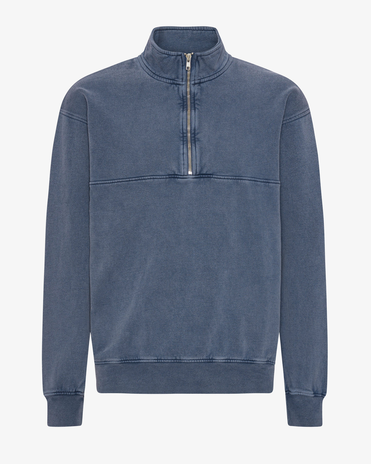 Jersey Quarter Zip Organico Azul Neptuno | Colorful Standard · imagen 1