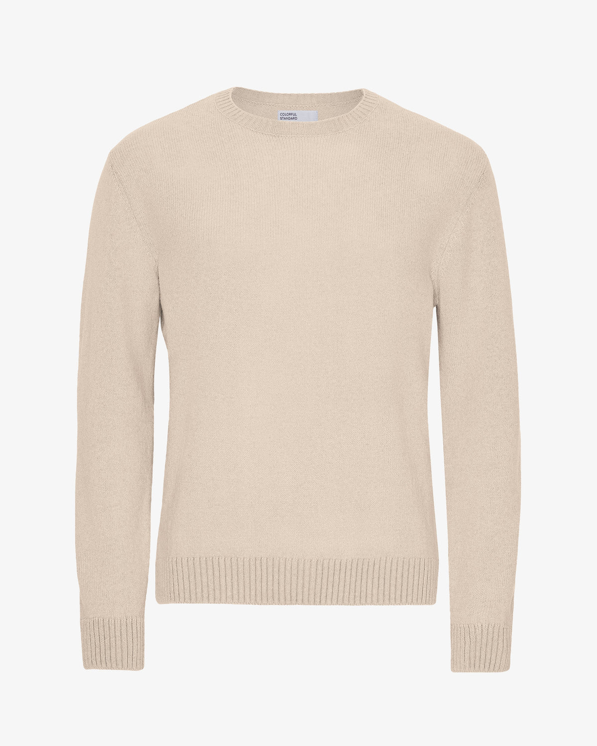 Jersey Cuello Redondo Lana Merino Blanco Marfil | Colorful Standard · imagen 1