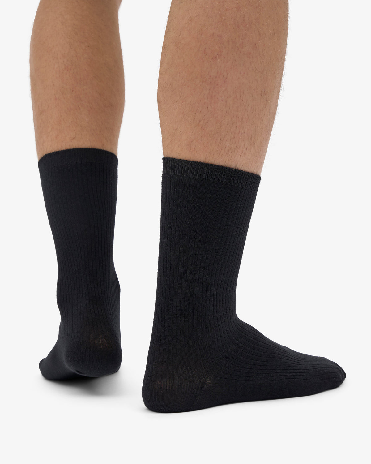 Calcetin Clasico Organico Negro Profundo | Colorful Standard · imagen 3