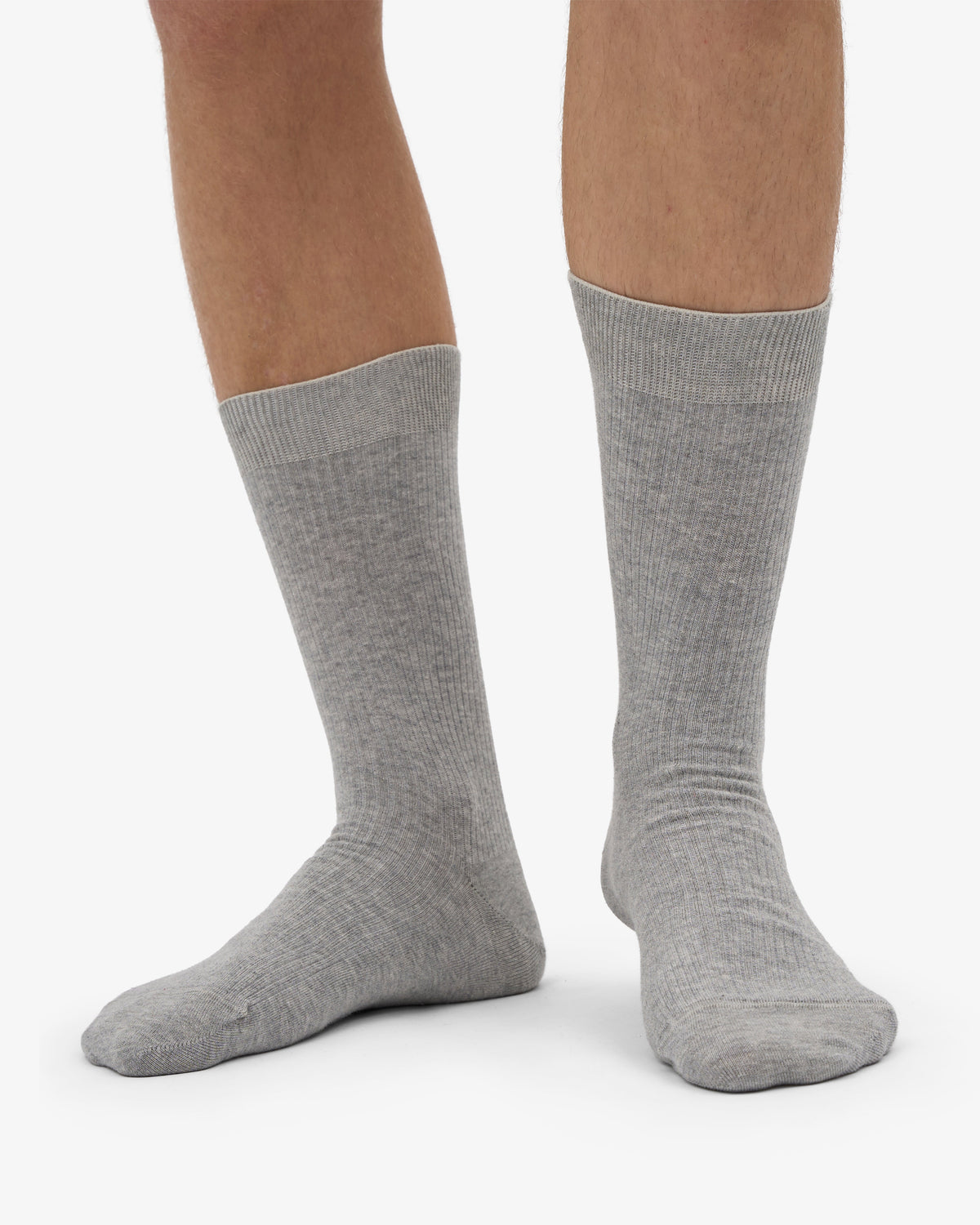 Calcetin Clasico Organico Gris Jaspeado | Colorful Standard · imagen 2
