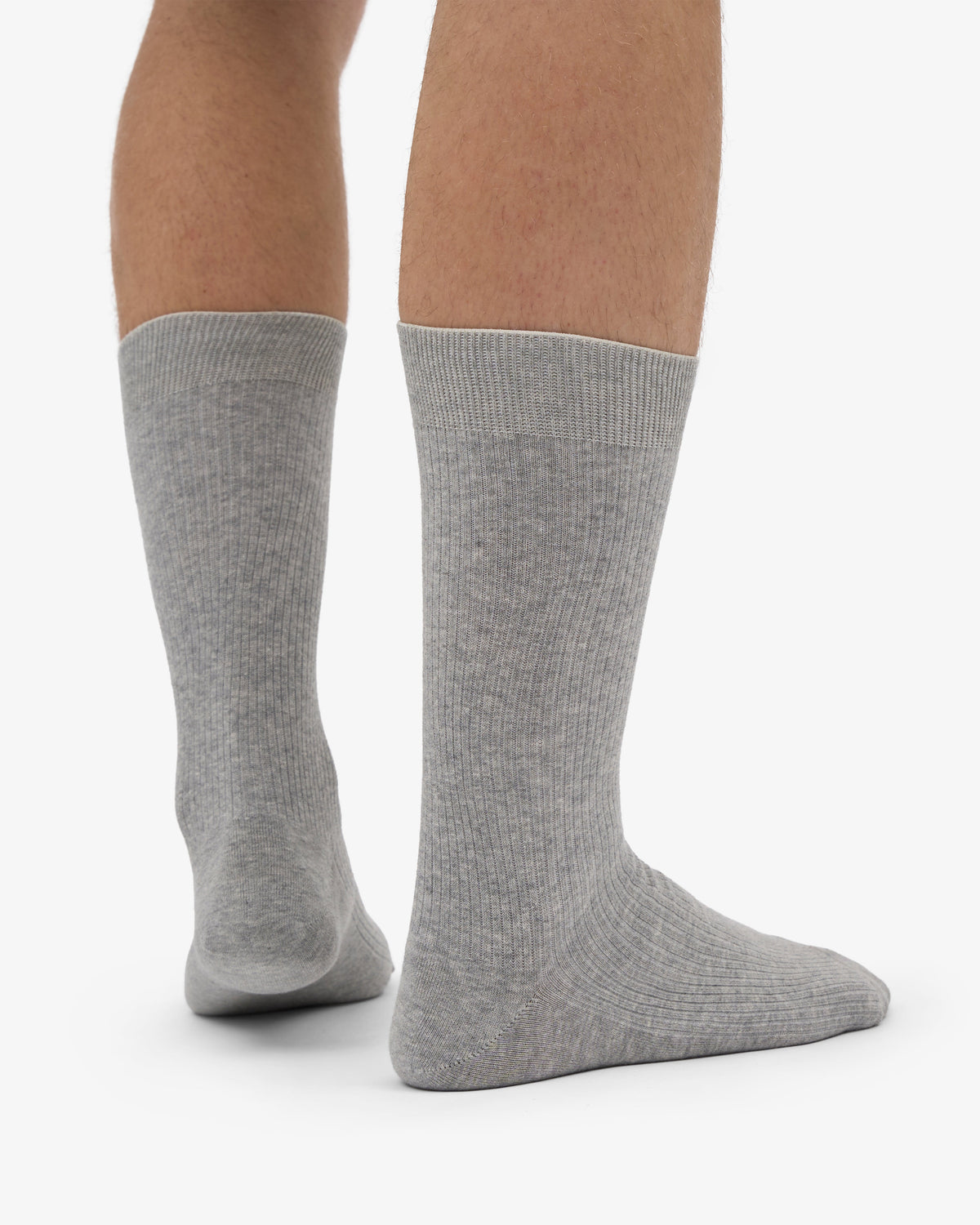 Calcetin Clasico Organico Gris Jaspeado | Colorful Standard · imagen 3