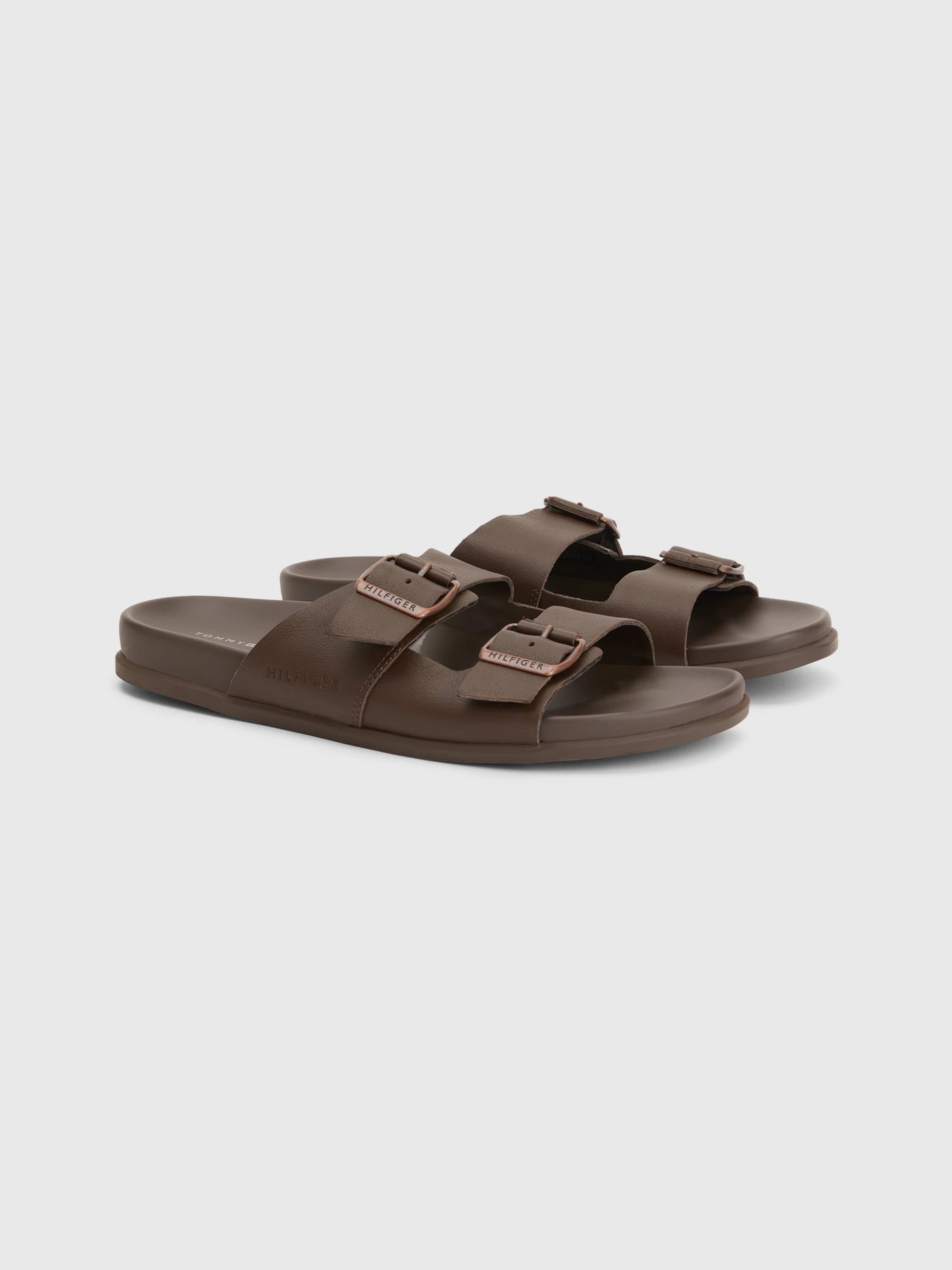 Tommy Hilfiger Sandalias Sandalia Chancla Elevated Leather Buckle · imagen 1