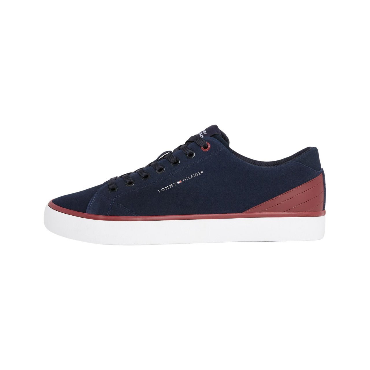 Fm0Fm04817Dw5 Zapatillas Tommy Hilfiger Hombre Th Hi Vulc Core Low Suede