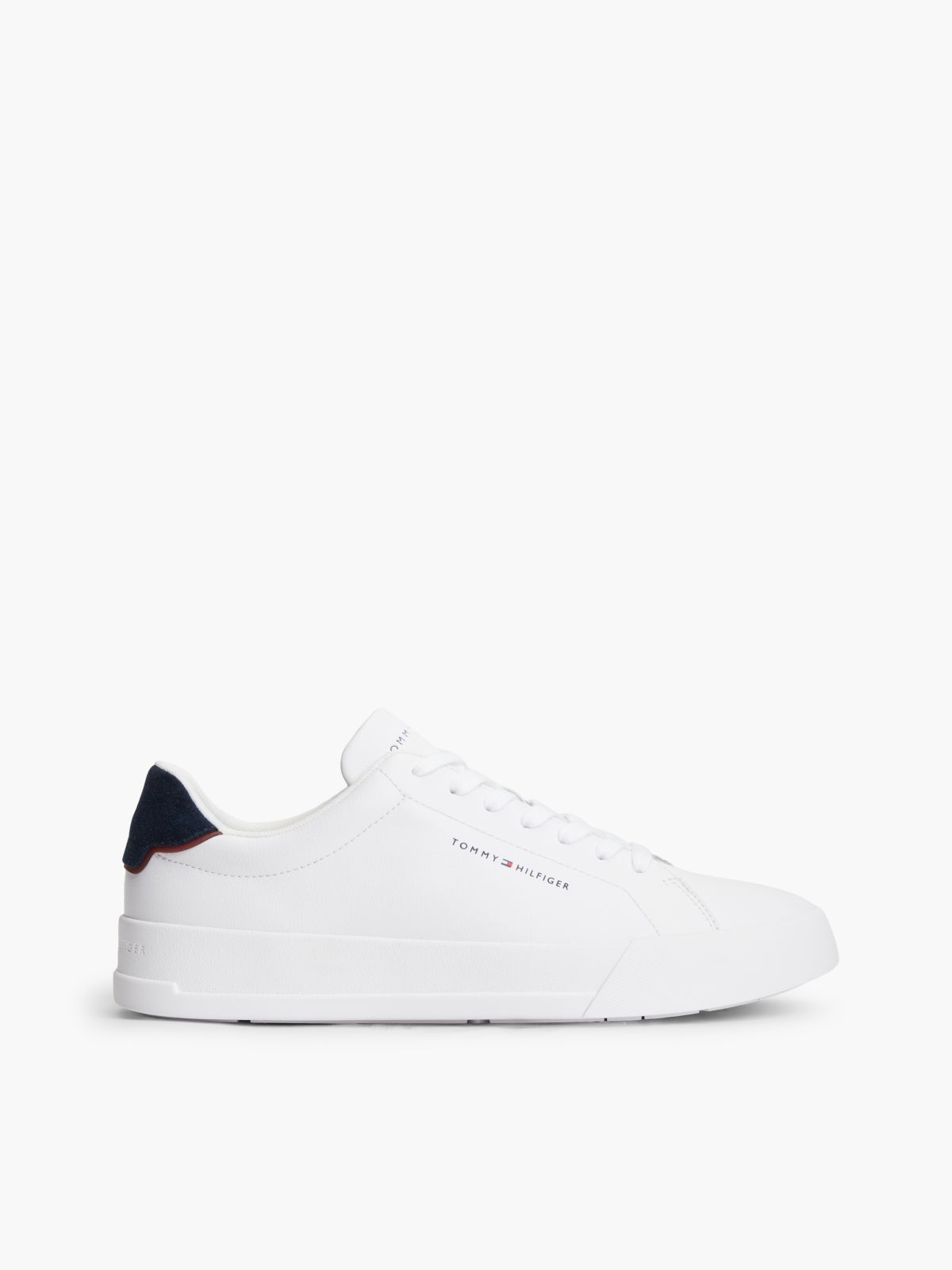 Zapatillas Leather Mix Court Blanco/Azul Marino | Tommy Hilfiger · imagen 1