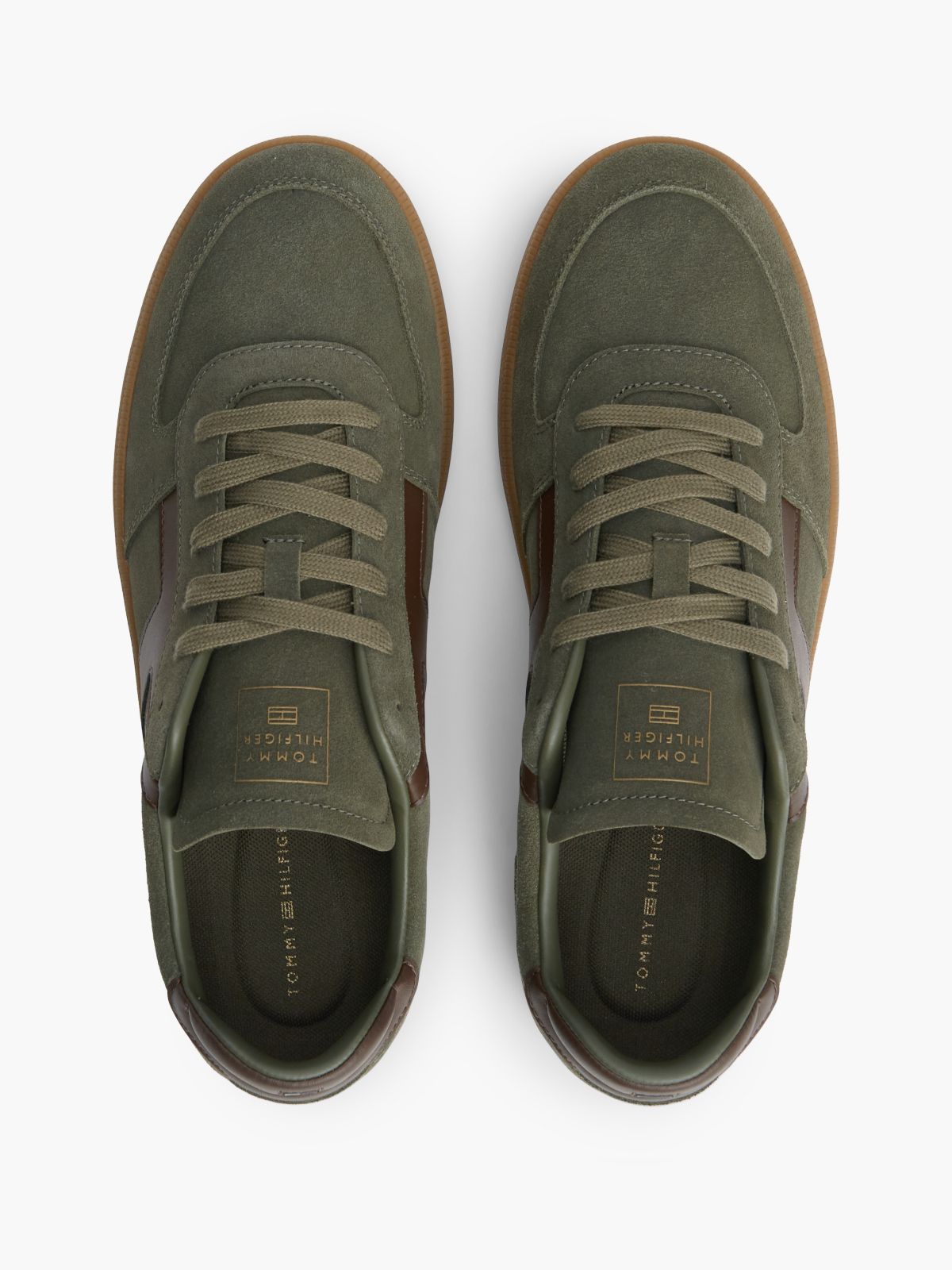 Zapatillas TH Tribeca Ante Verde Oliva | Tommy Hilfiger · imagen 3