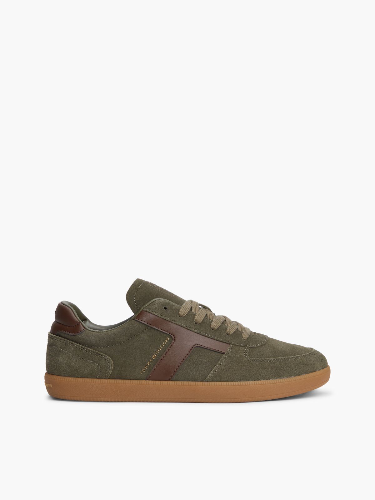Zapatillas TH Tribeca Ante Verde Oliva | Tommy Hilfiger · imagen 1