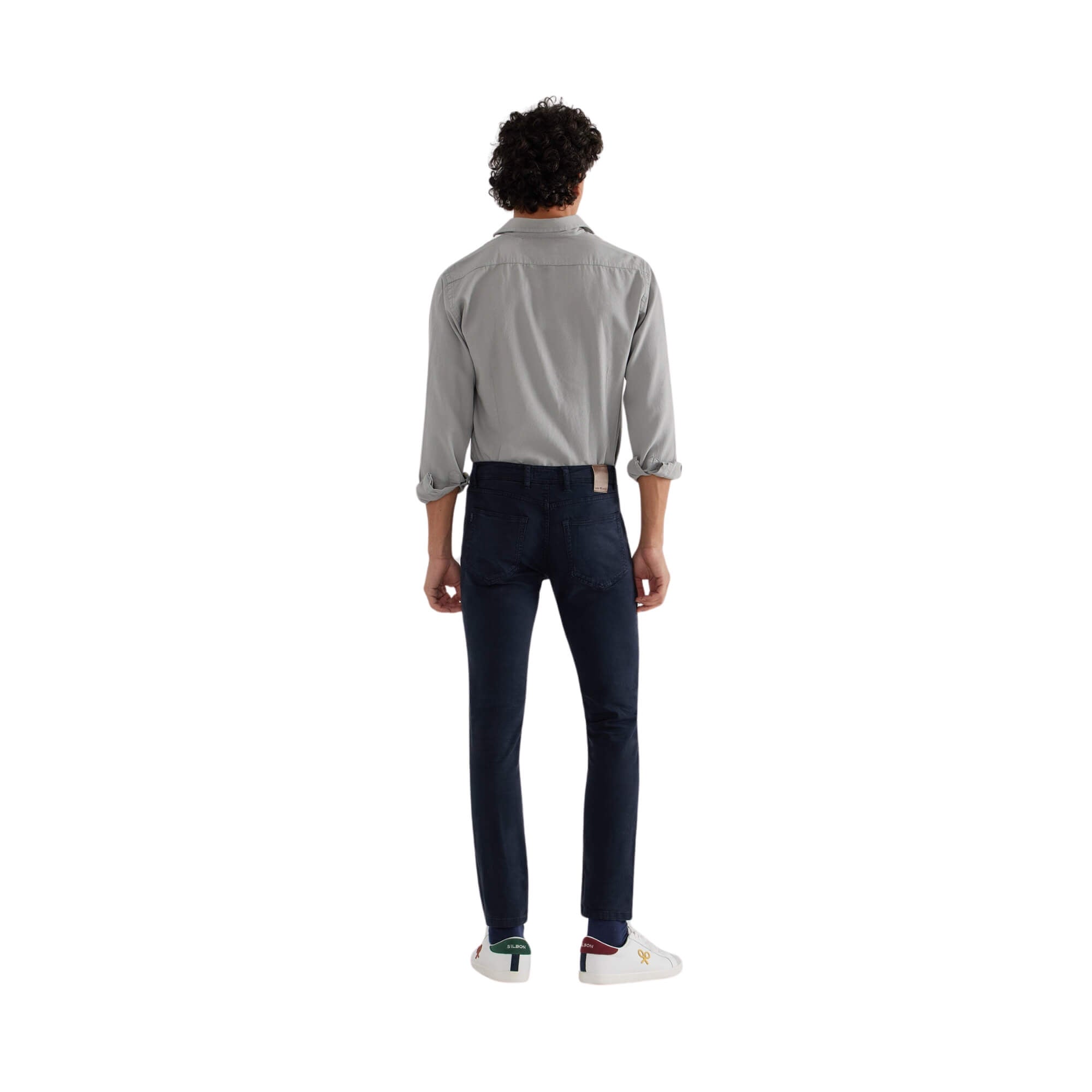 Pantalon Sport Cinco Bolsillos Azul Marino | Silbon · imagen 7