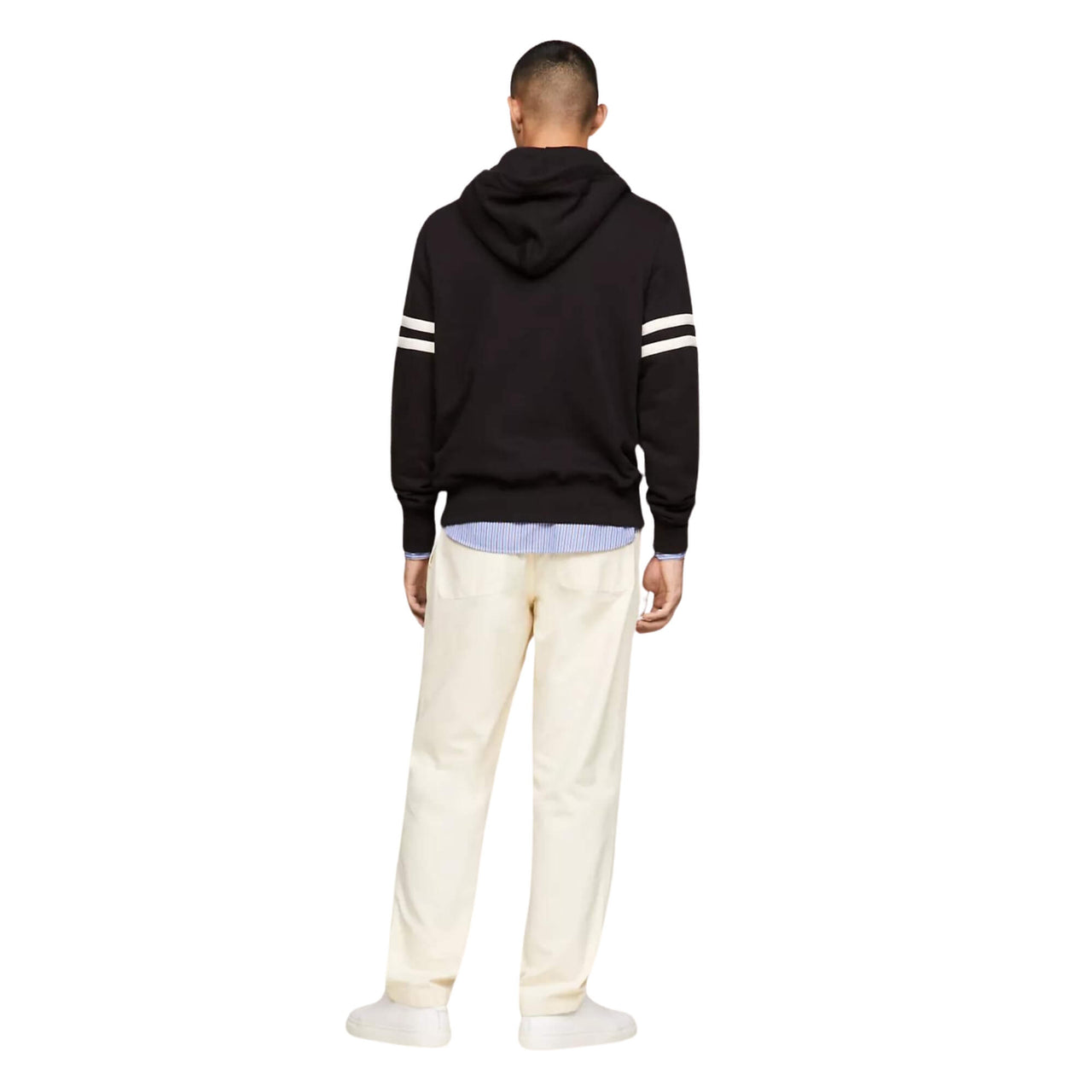 Mw0Mw33648Bds Sudaderas Tommy Hilfiger Hombre Laurel Monotype Hoodie