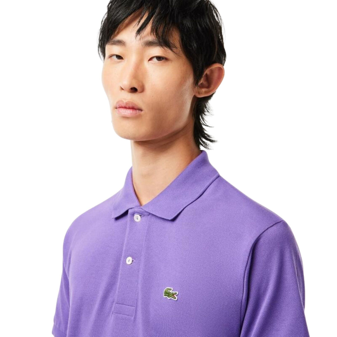 L1212Sgi Polos Lacoste Hombre L1212 - Short Sleeved Ribbed Collar Shirt