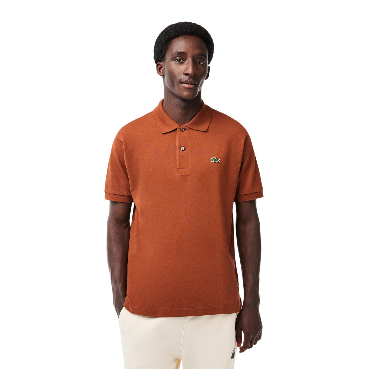 L1212Shi Polos Lacoste Hombre L1212 - Short Sleeved Ribbed Collar Shirt